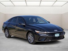 2026 Hyundai Elantra Hybrid Blue Sedan