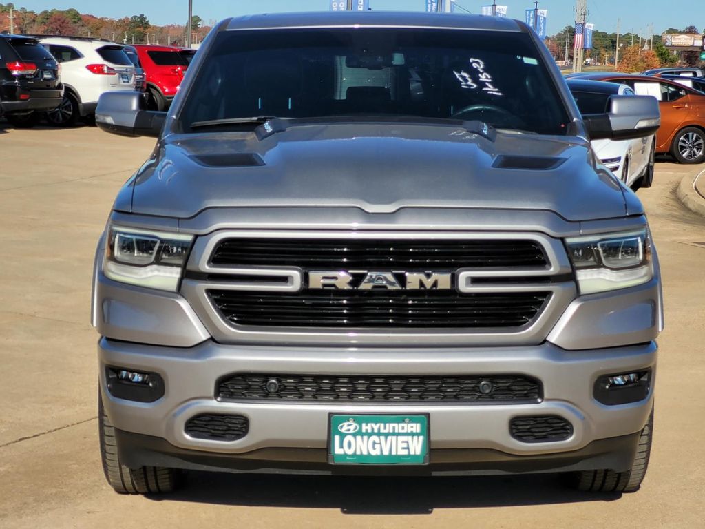 Used 2020 RAM Ram 1500 Pickup Laramie with VIN 1C6RREJT7LN210175 for sale in Longview, TX