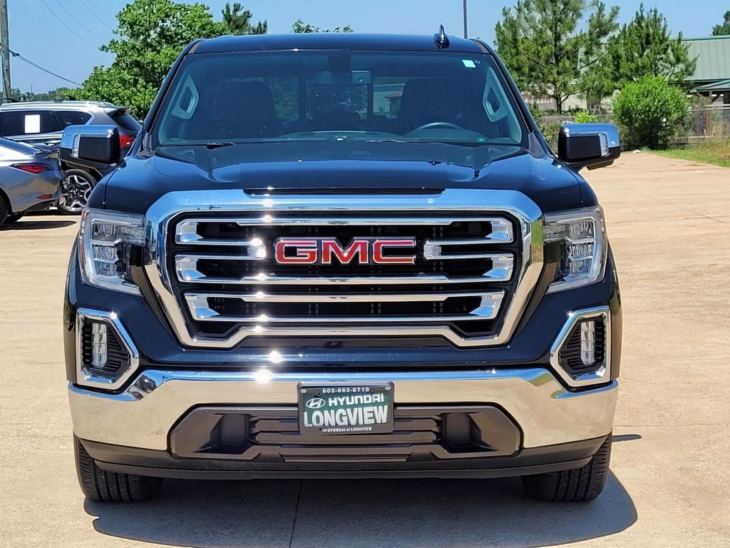 Used 2020 GMC Sierra 1500 SLT with VIN 3GTP8DEDXLG275420 for sale in Longview, TX