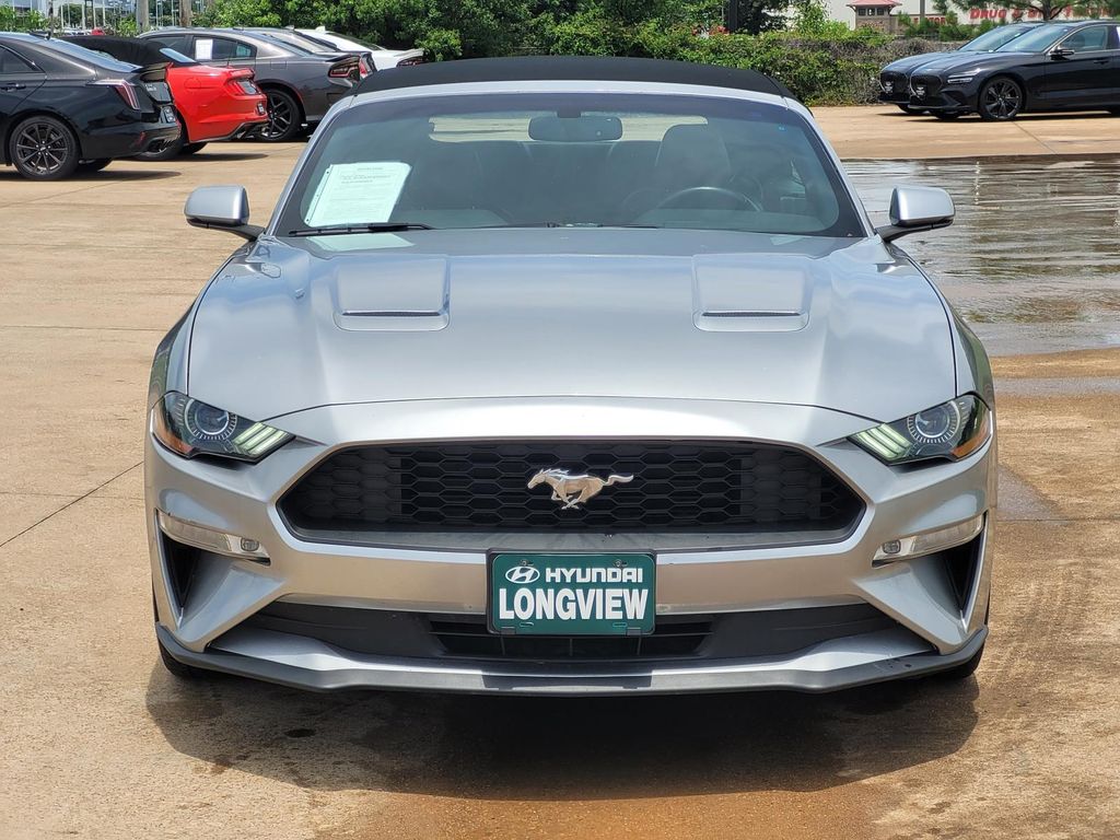 Used 2020 Ford Mustang EcoBoost Premium with VIN 1FATP8UH4L5143201 for sale in Longview, TX