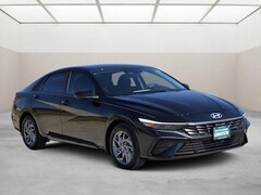 2026 Hyundai Elantra Hybrid Blue Sedan