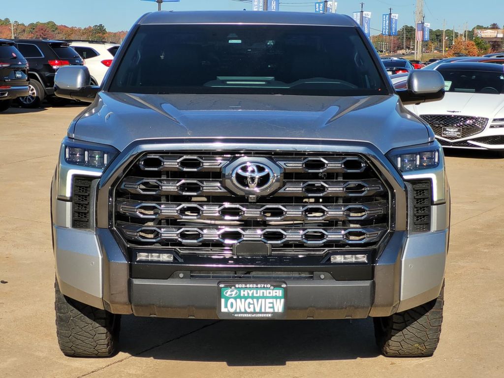 Used 2023 Toyota Tundra Platinum with VIN 5TFNA5DBXPX076029 for sale in Longview, TX