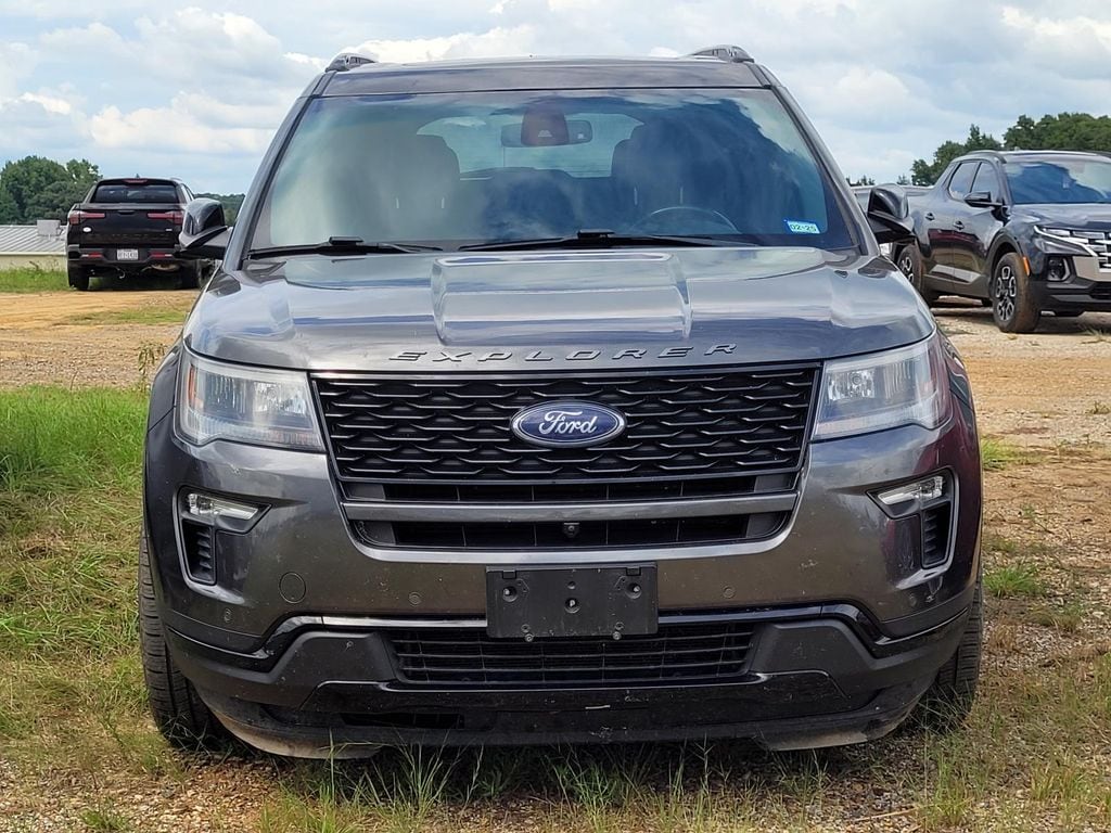 Used 2019 Ford Explorer Sport with VIN 1FM5K8GT8KGB50734 for sale in Longview, TX