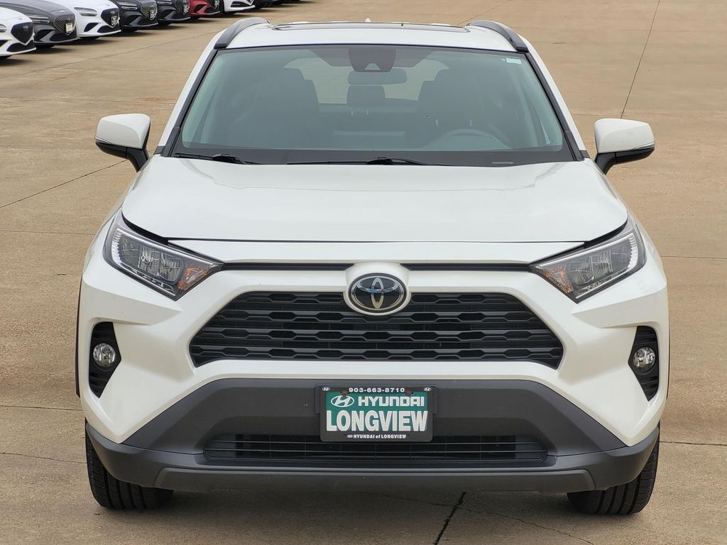 Used 2021 Toyota RAV4 XLE Premium with VIN 2T3C1RFV9MW151812 for sale in Longview, TX