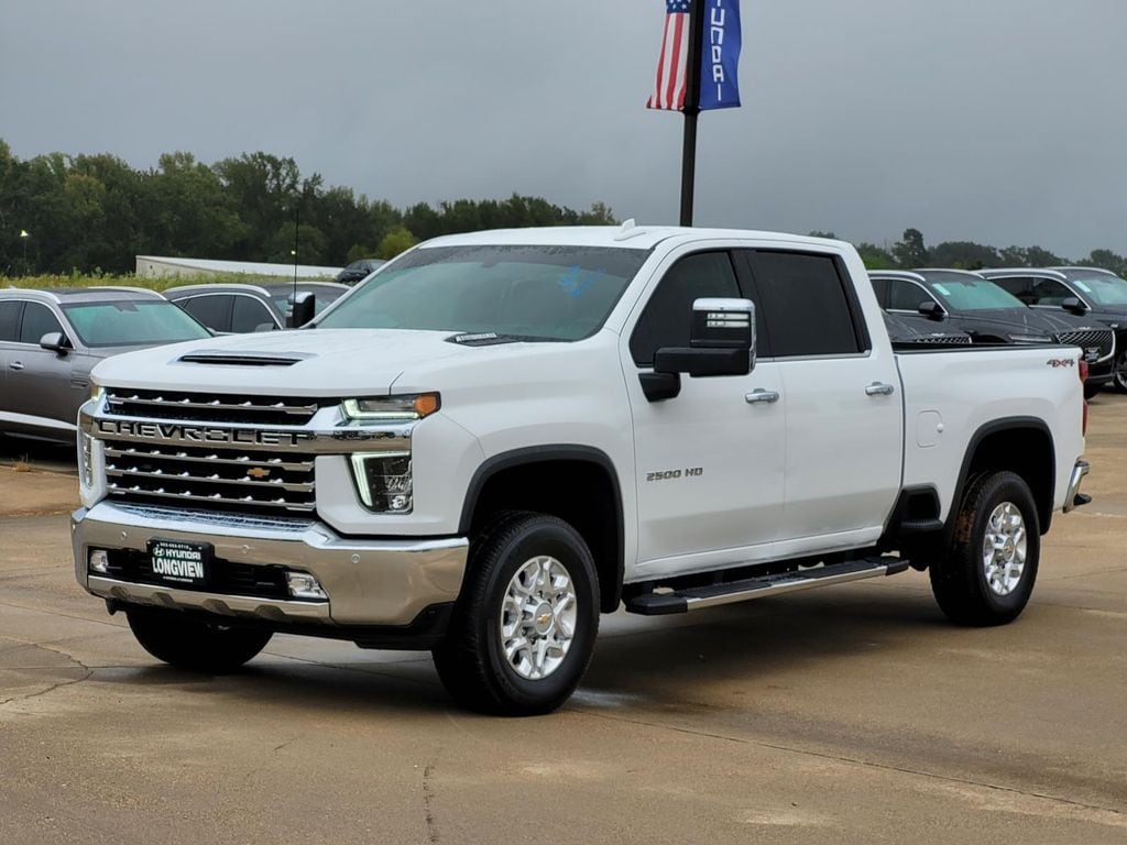 Used 2022 Chevrolet Silverado 2500HD LTZ with VIN 2GC1YPEY0N1201705 for sale in Longview, TX