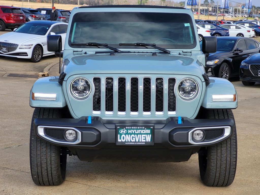 Used 2023 Jeep Wrangler 4xe Sahara 4XE with VIN 1C4JJXP64PW555612 for sale in Longview, TX