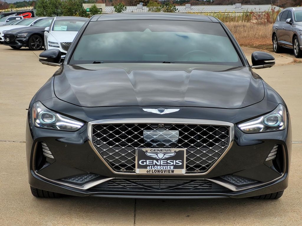 Used 2020 GENESIS G70 Standard with VIN KMTG34LE3LU059661 for sale in Longview, TX