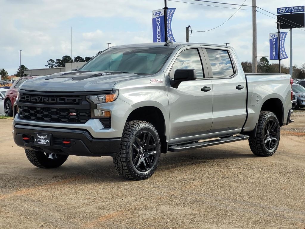 Used 2025 Chevrolet Silverado 1500 Custom Trail Boss Truck Crew Cab