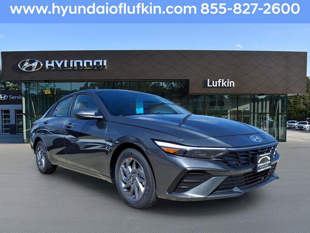 New 2026 Hyundai Elantra Hybrid Blue