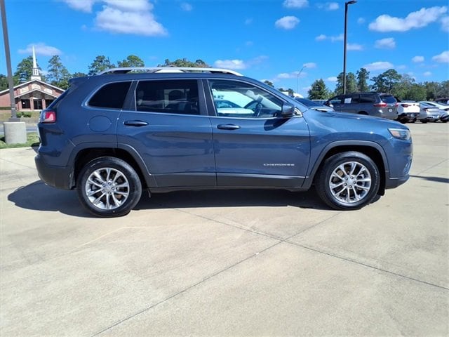 Used 2021 Jeep Cherokee Latitude Lux with VIN 1C4PJLMX2MD150453 for sale in Lufkin, TX