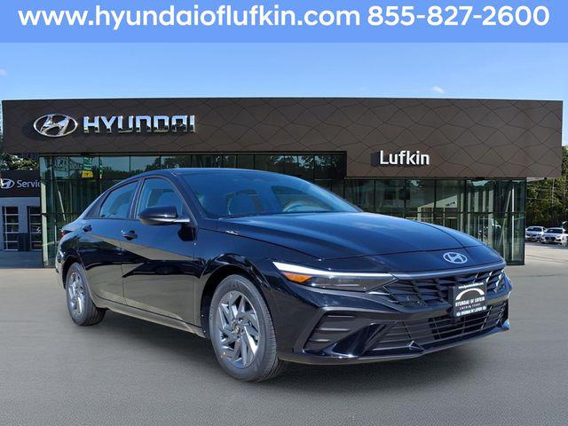 New 2026 Hyundai Elantra Hybrid Blue