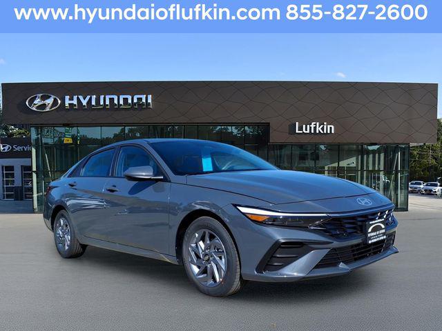 New 2026 Hyundai Elantra Hybrid Blue
