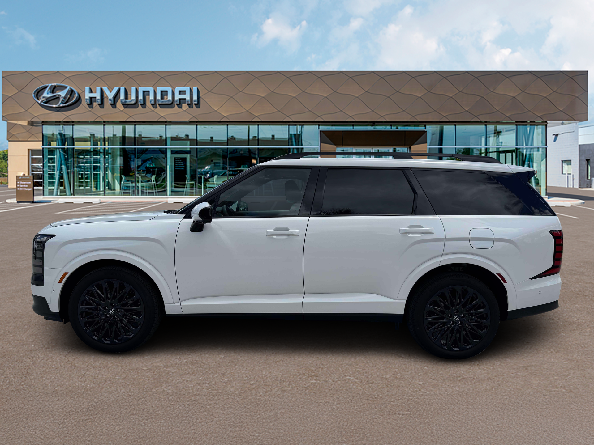 New 2027 Hyundai Palisade Hybrid Calligraphy Black Ink SUV