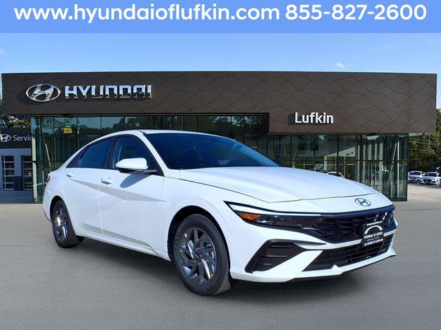 New 2026 Hyundai Elantra Hybrid Blue