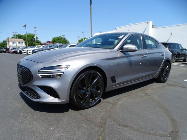 Used 2022 GENESIS G70 Standard with VIN KMTG54TE0NU096714 for sale in Middletown, RI