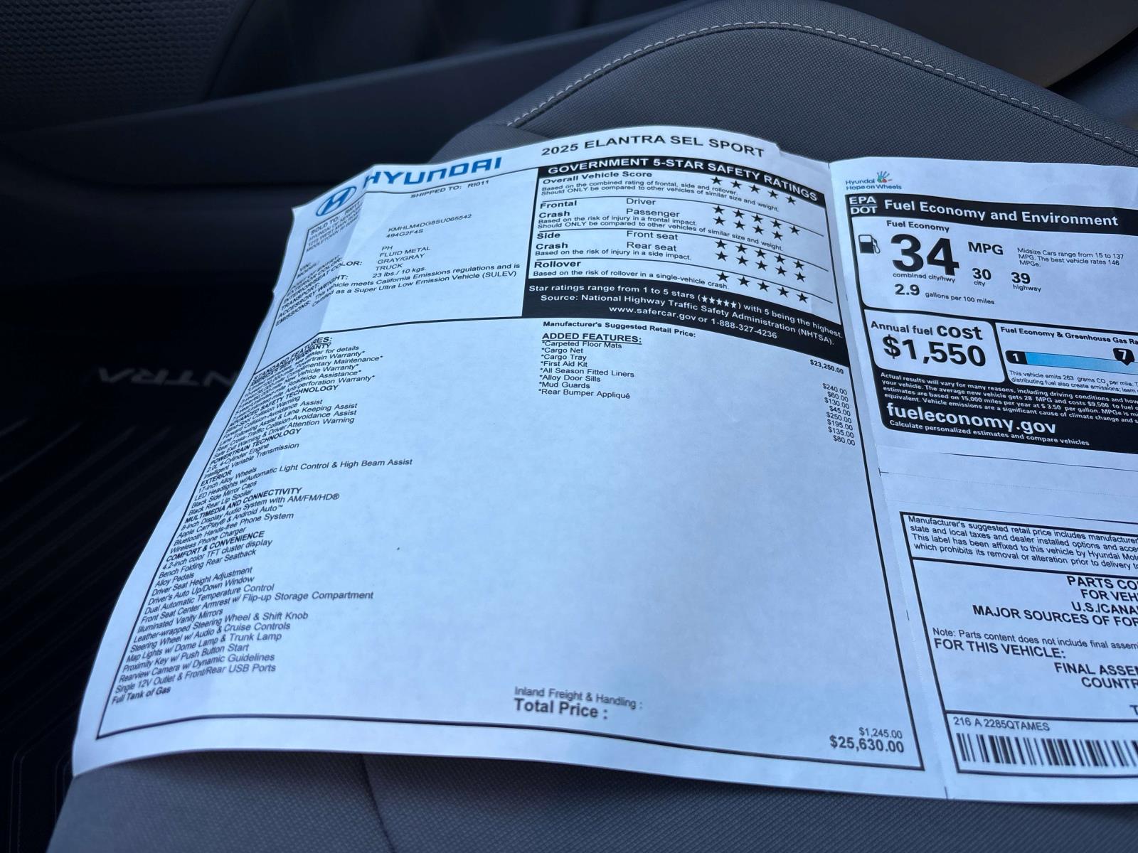 2025 Hyundai Elantra SEL - Photo 18