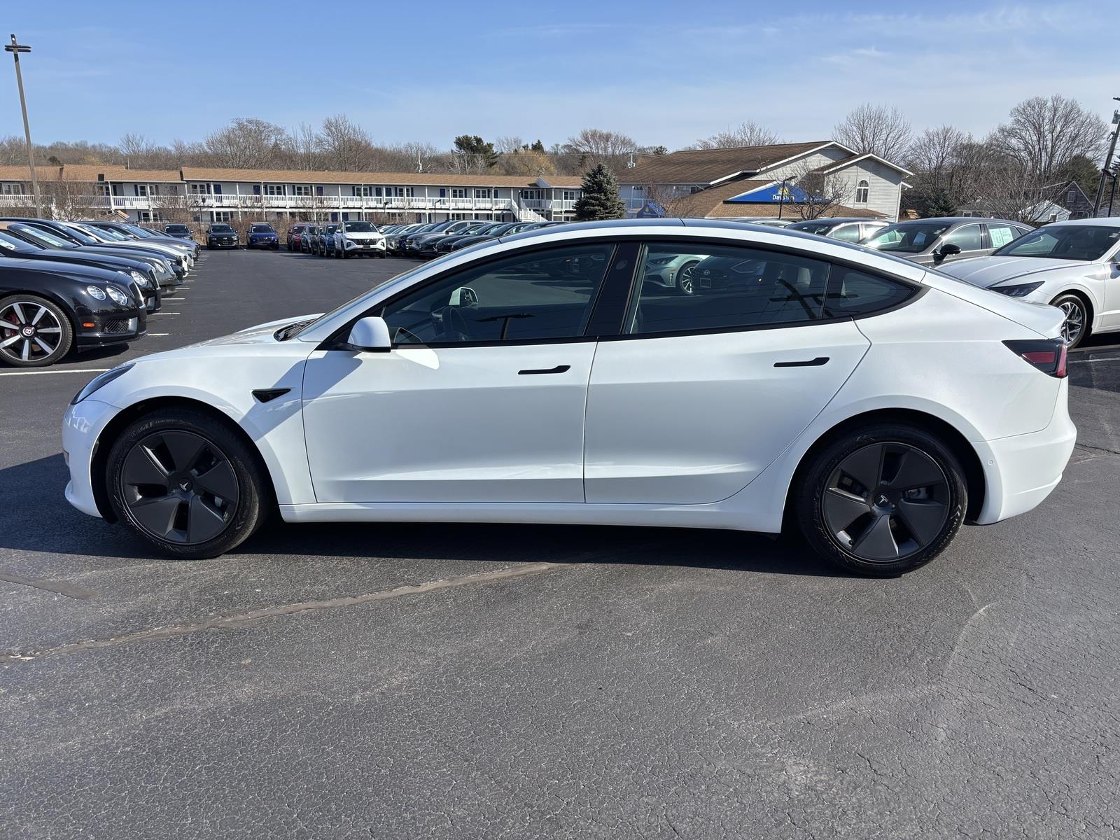 Used 2021 Tesla Model 3 Base with VIN 5YJ3E1EB7MF923890 for sale in Middletown, RI