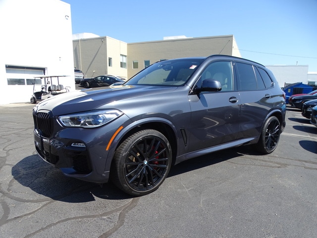 Used 2021 BMW X5 M50i with VIN 5UXJU4C02M9F80625 for sale in Middletown, RI