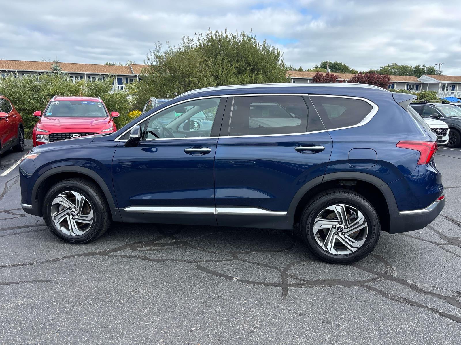 Used 2021 Hyundai Santa Fe SEL with VIN 5NMS6DAJ8MH347300 for sale in Middletown, RI