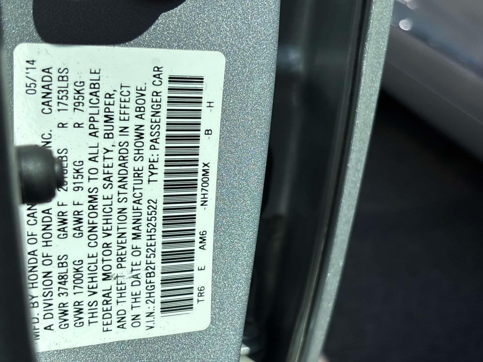 2014 Honda Civic LX - Photo 24