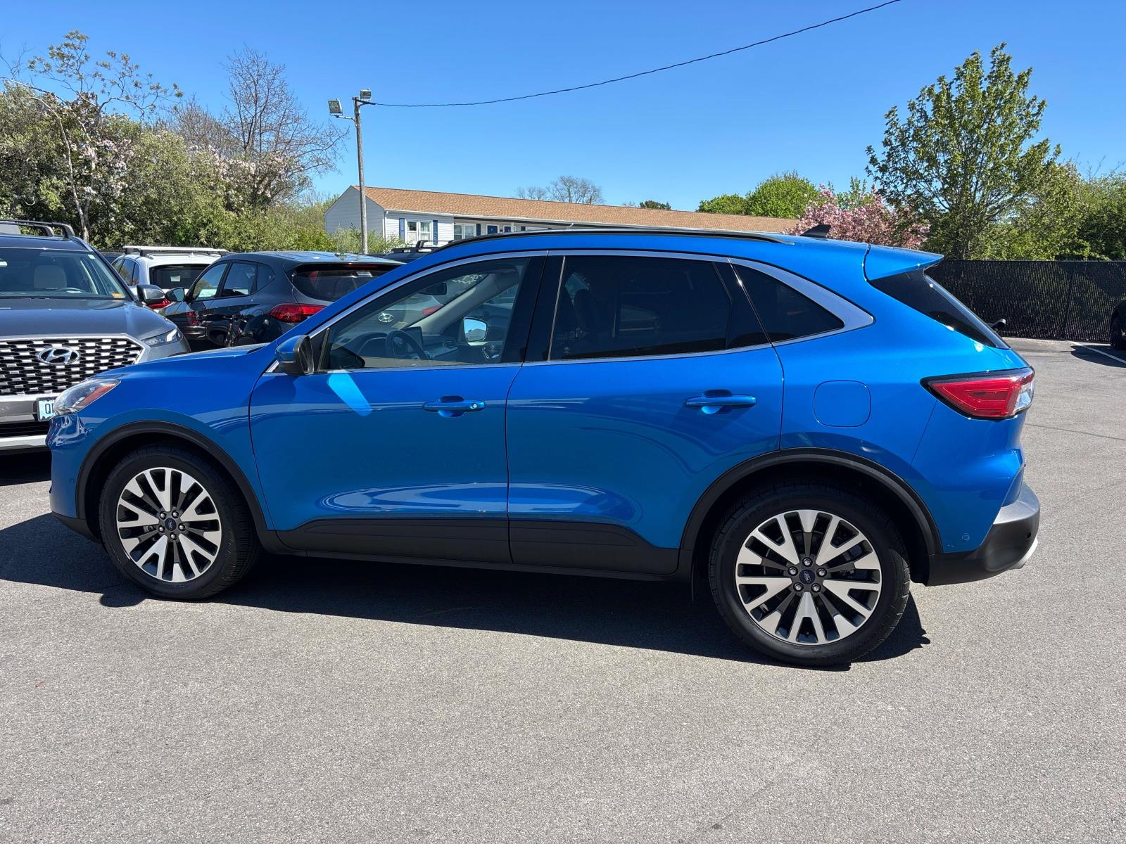 Used 2020 Ford Escape Titanium with VIN 1FMCU0DZ2LUB50095 for sale in Middletown, RI