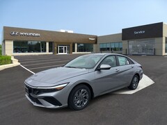 2026 Hyundai Elantra Hybrid Blue Car