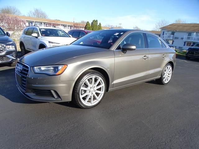 Used 2015 Audi A3 Sedan Premium Plus with VIN WAUEFGFFXF1109901 for sale in Middletown, RI