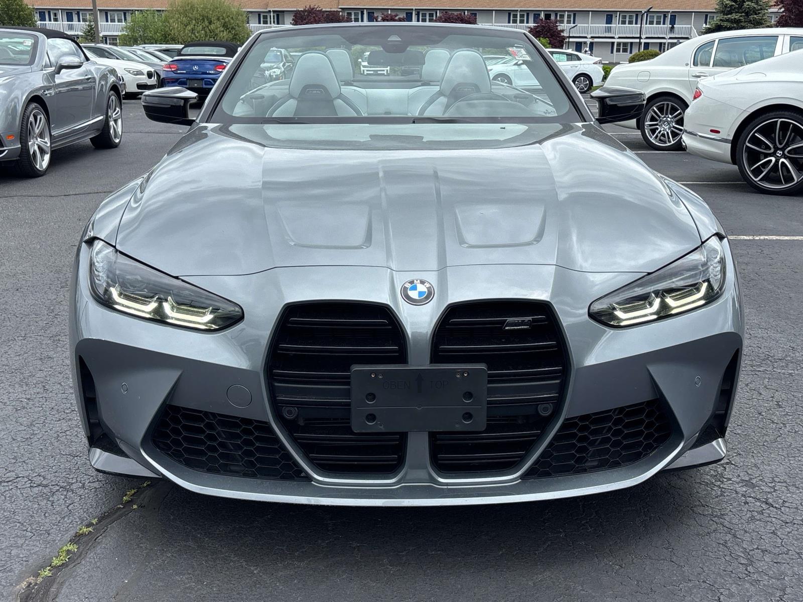 Used 2022 BMW M4 Convertible Base with VIN WBS33BA08NCJ64089 for sale in Middletown, RI