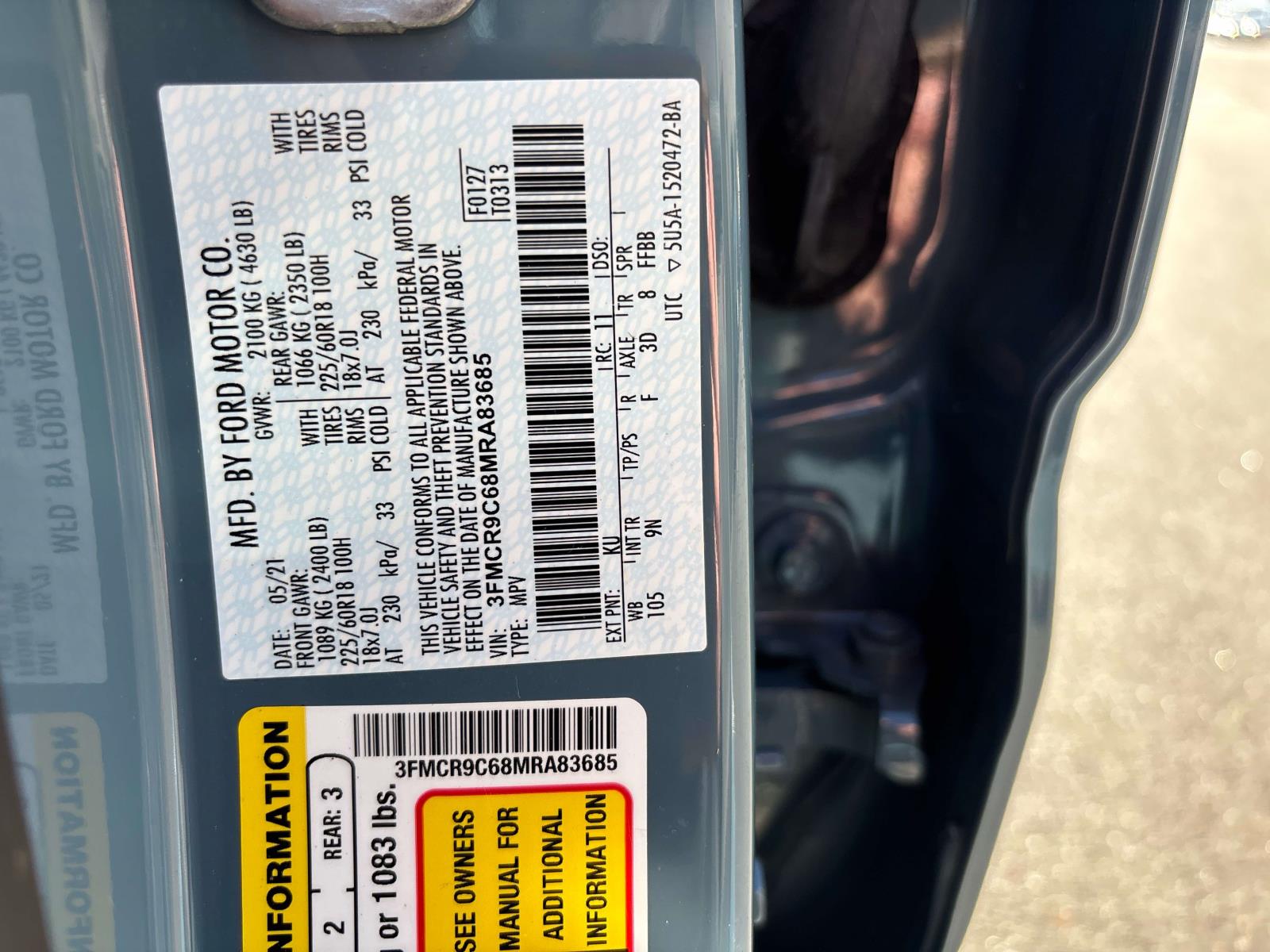 2021 Ford Bronco Sport Outer Banks - Photo 32