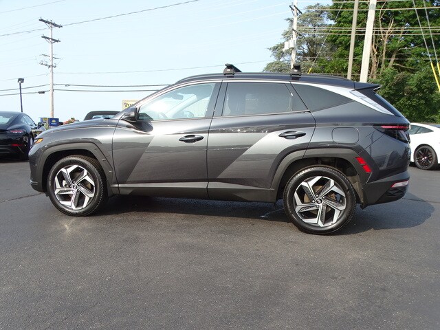 Certified 2022 Hyundai Tucson Limited with VIN 5NMJECAEXNH102947 for sale in Middletown, RI