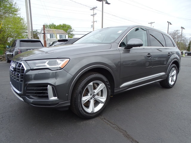 Used 2021 Audi Q7 Premium with VIN WA1AJBF71MD012653 for sale in Middletown, RI