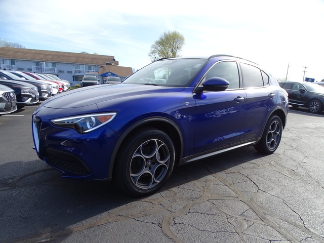 Used 2022 Alfa Romeo Stelvio Ti with VIN ZASPAKBN6N7D32935 for sale in Middletown, RI