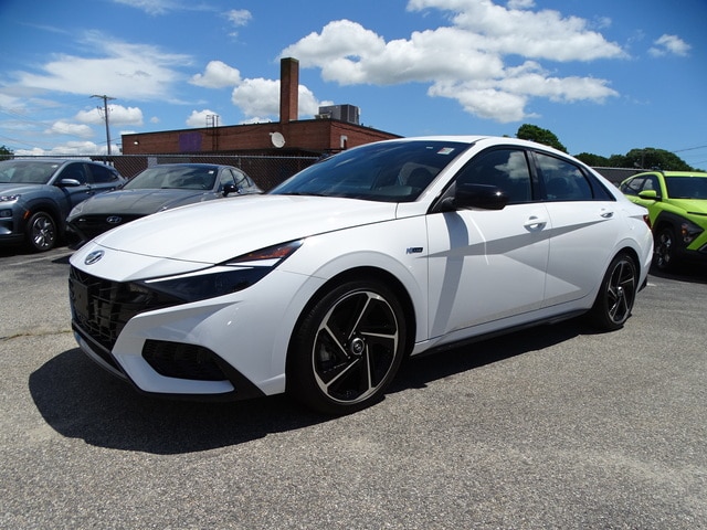 Certified 2023 Hyundai Elantra N Line with VIN KMHLR4AFXPU626912 for sale in Middletown, RI