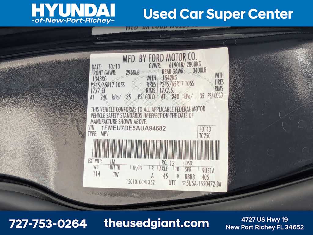 Thumbnail: 2010 Ford Explorer - 39
