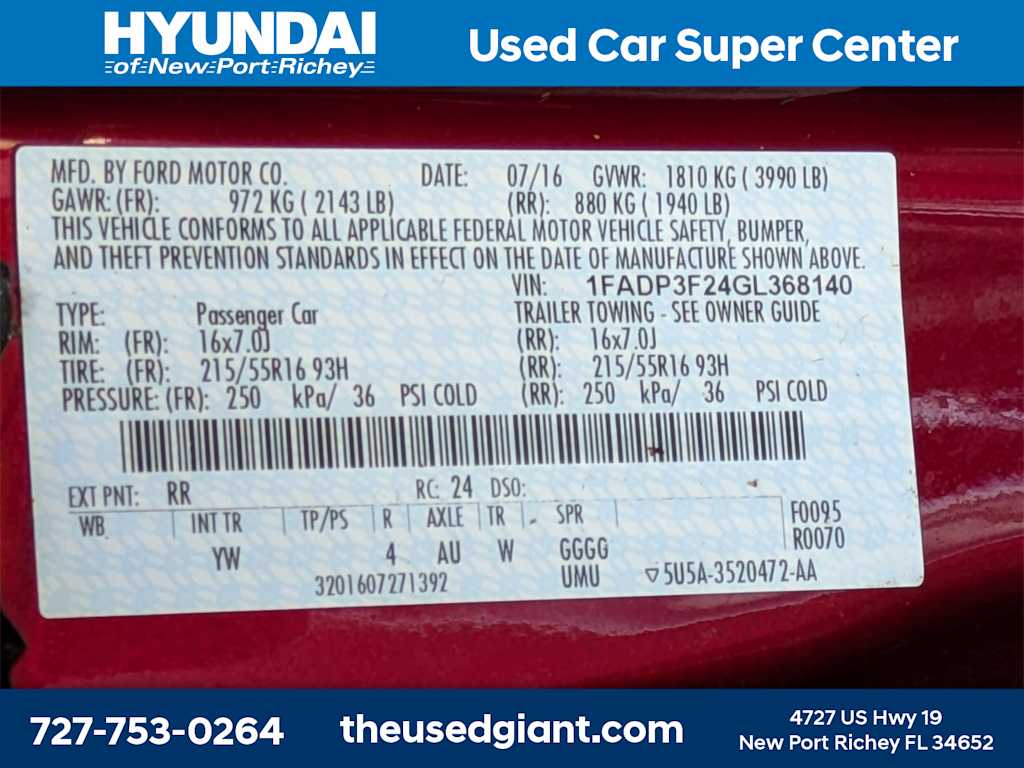 Thumbnail: 2016 Ford Focus - 28