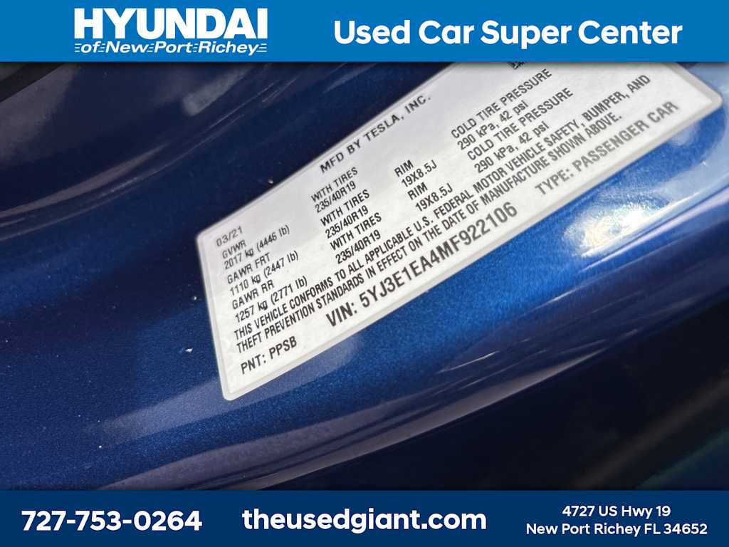 Thumbnail: 2021 Tesla Model 3 - 13