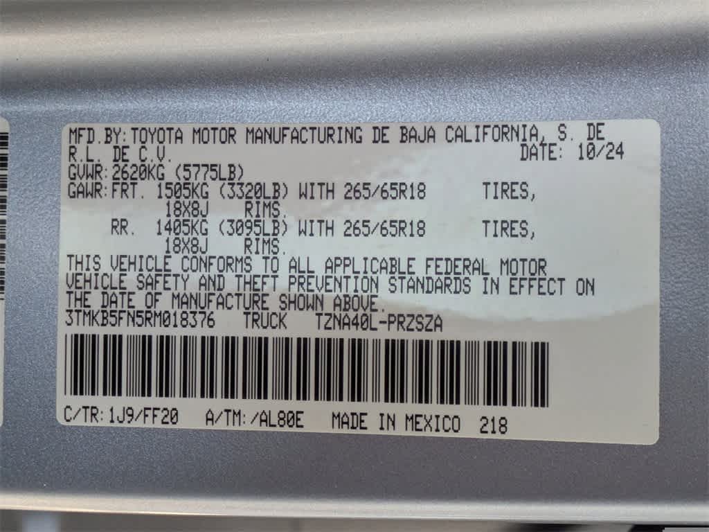 Thumbnail: 2024 Toyota Tacoma - 37