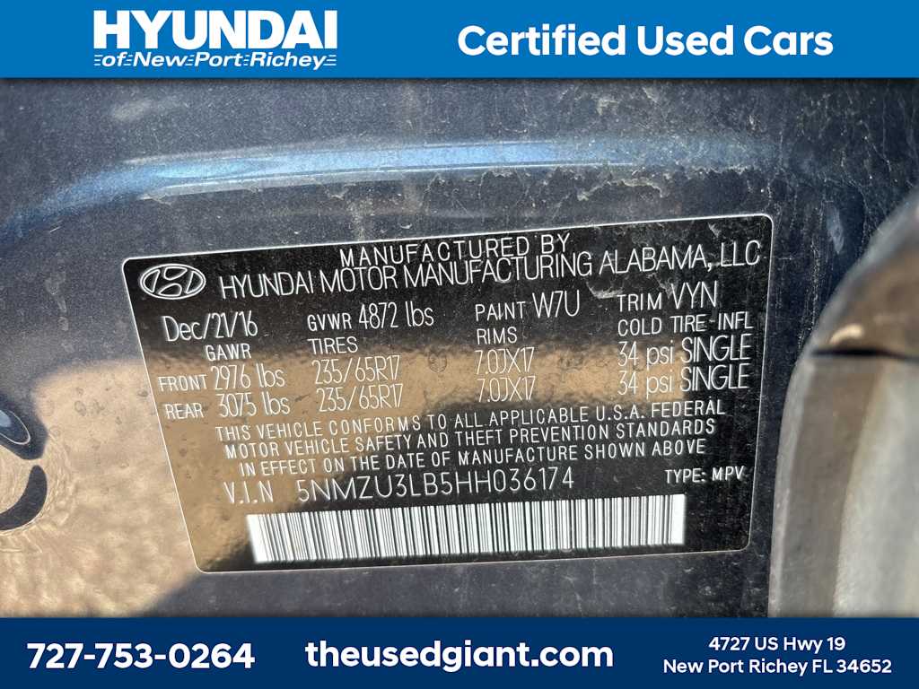Thumbnail: 2017 Hyundai Santa Fe - 13