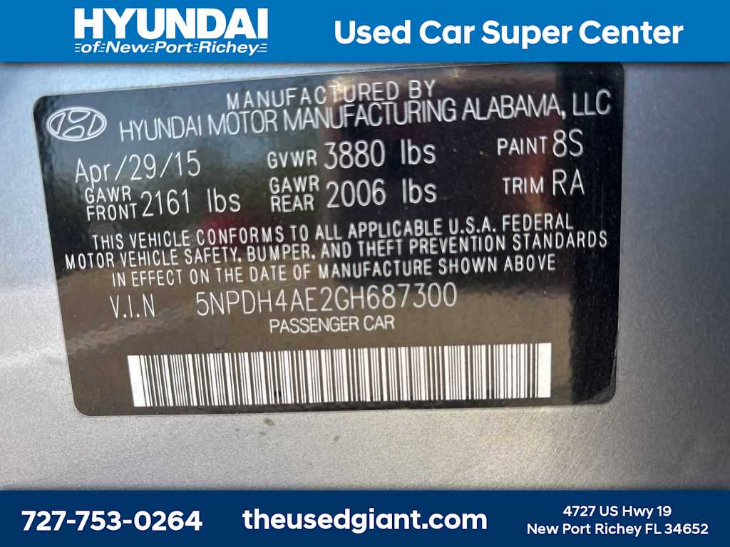 Thumbnail: 2016 Hyundai Elantra - 12