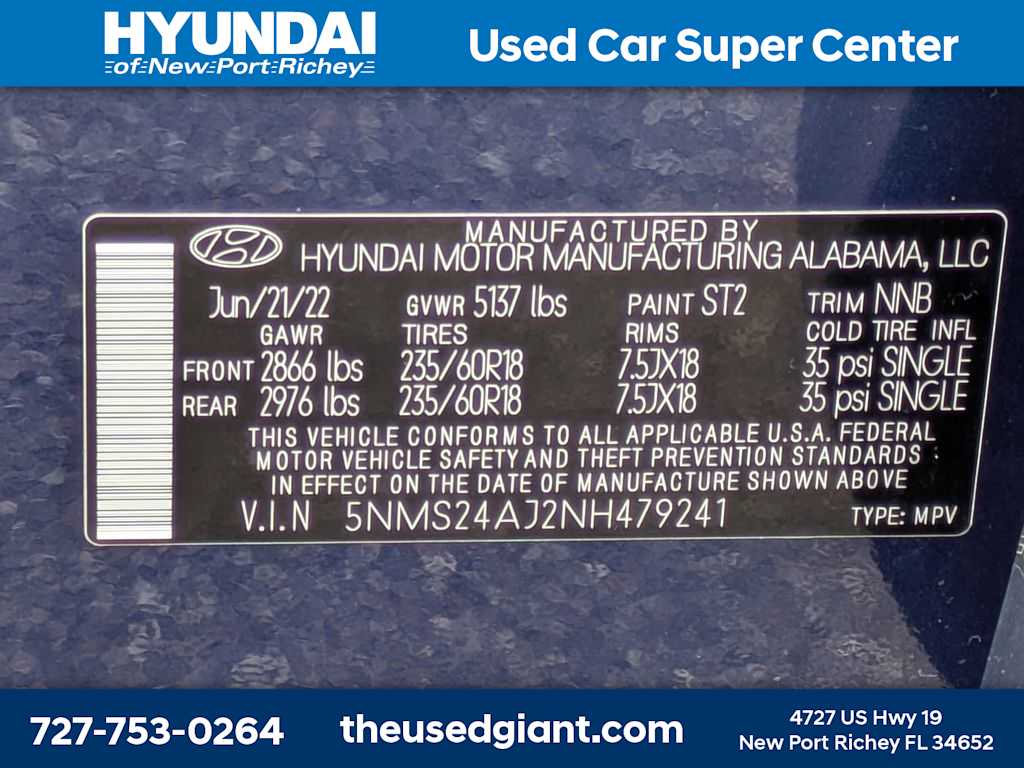 Thumbnail: 2022 Hyundai Santa Fe - 37