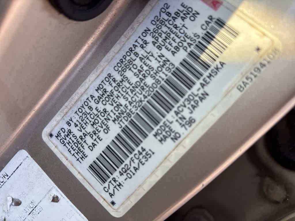 Thumbnail: 2002 Toyota Camry - 8