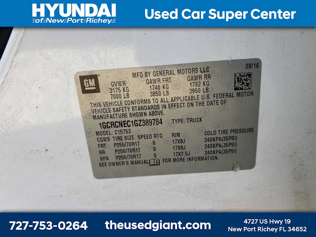 Thumbnail: 2016 Chevrolet Silverado 1500 - 13