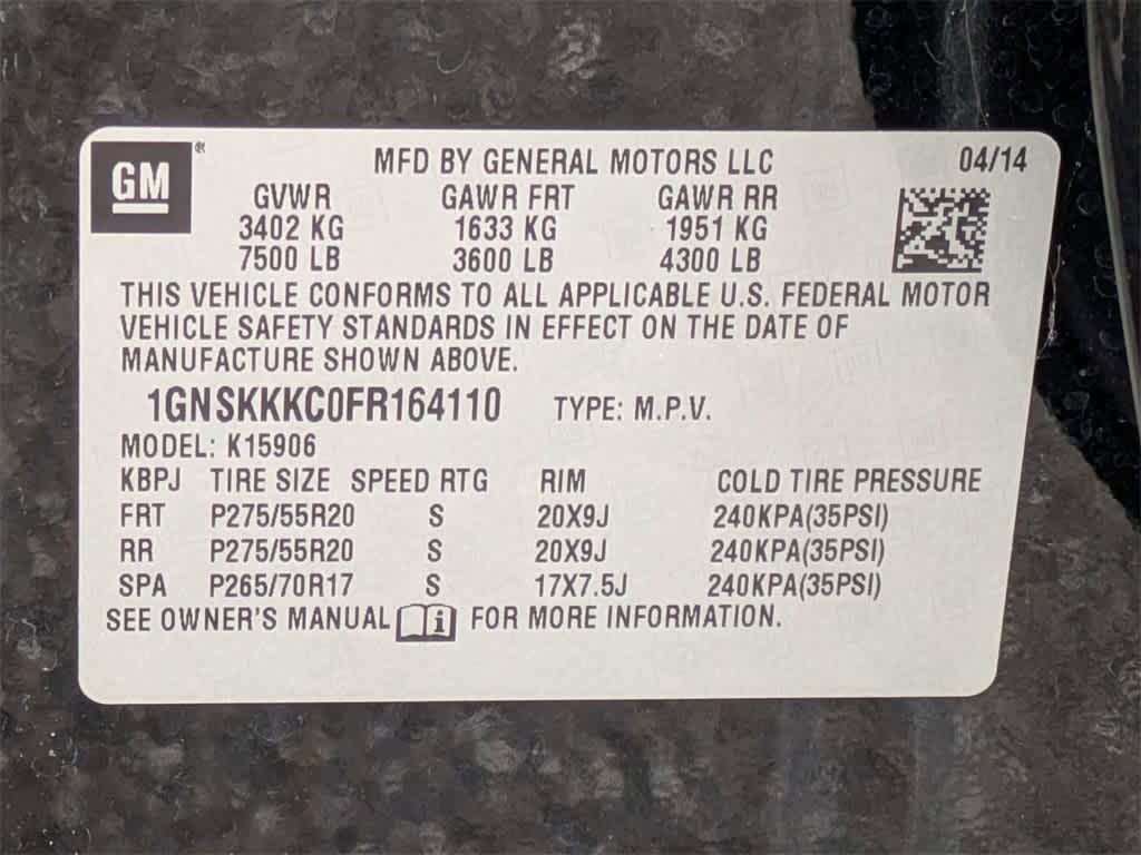 Thumbnail: 2015 Chevrolet Suburban - 46