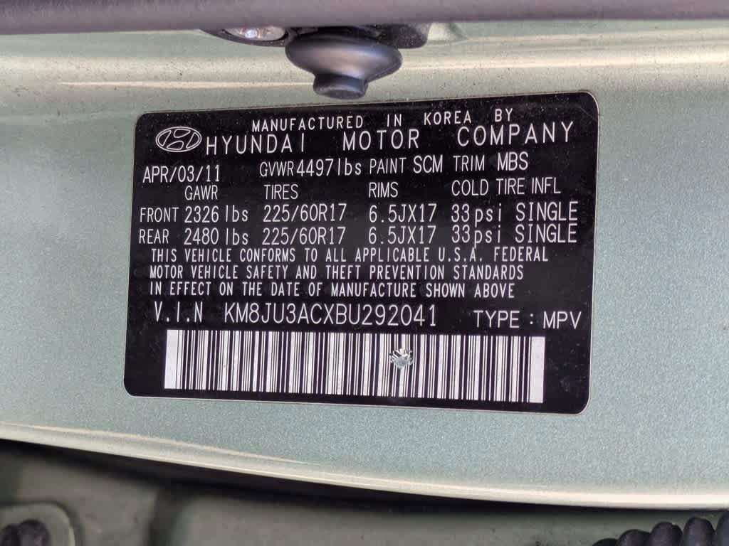 Thumbnail: 2011 Hyundai Tucson - 12