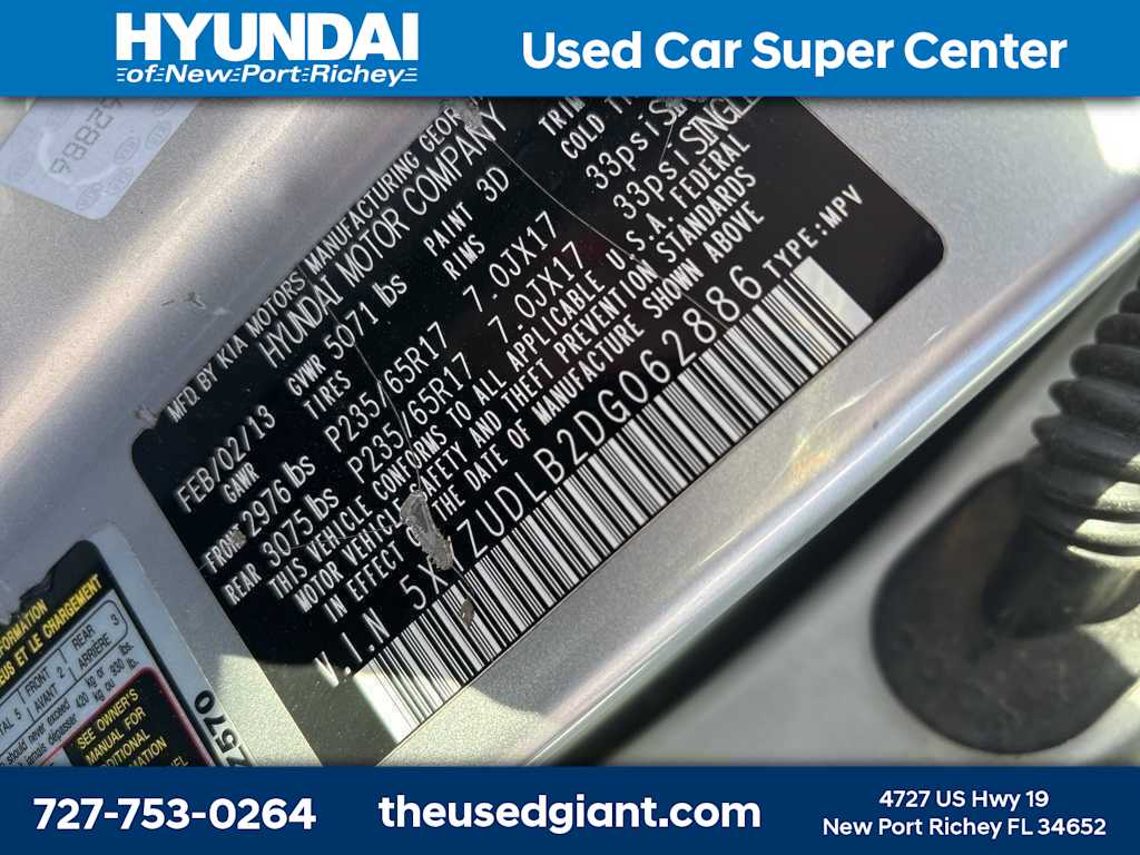 Thumbnail: 2013 Hyundai Santa Fe - 13