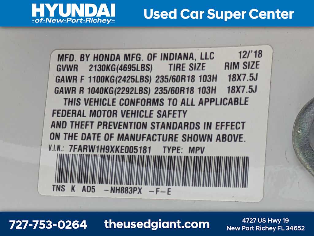 Thumbnail: 2019 Honda CR-V - 42