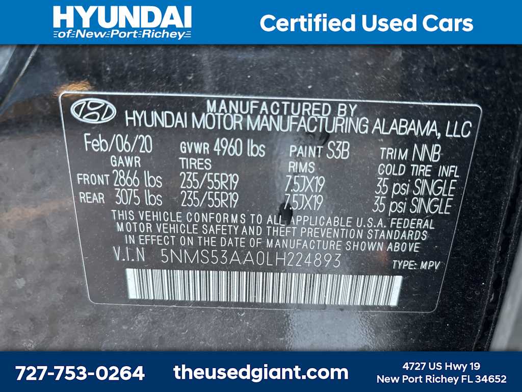 Thumbnail: 2020 Hyundai Santa Fe - 14
