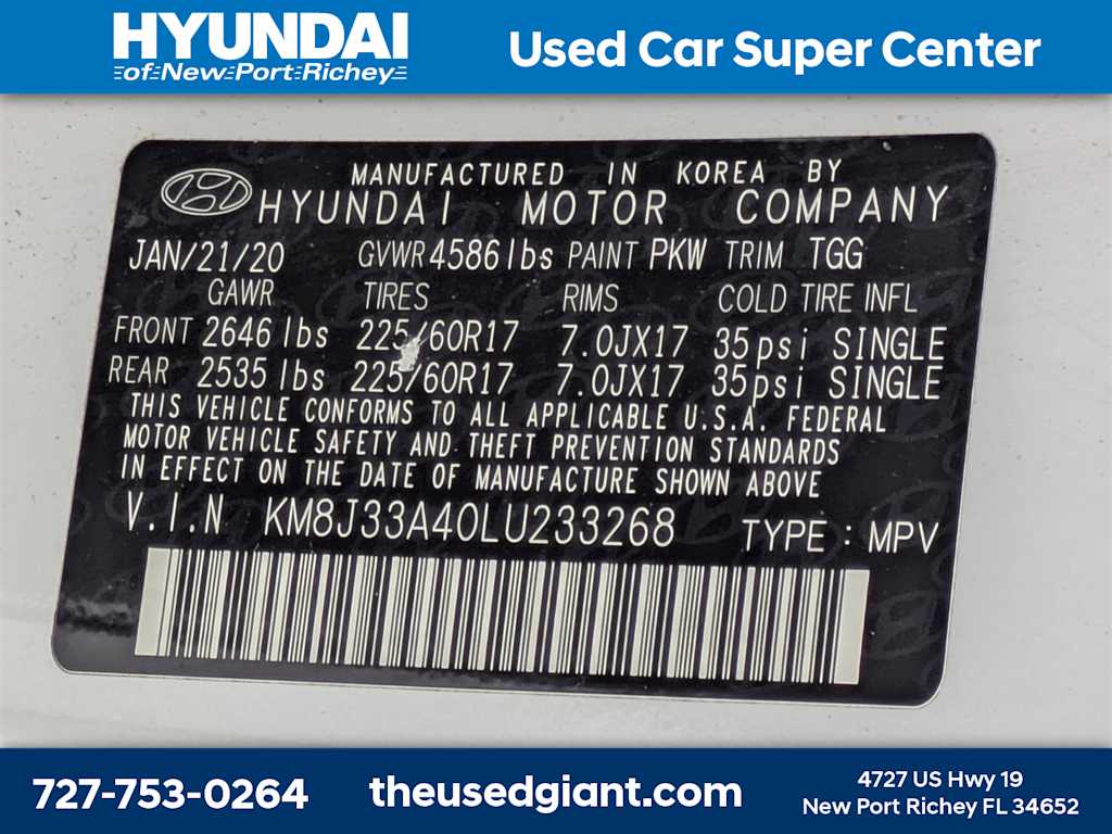 Thumbnail: 2020 Hyundai Tucson - 34