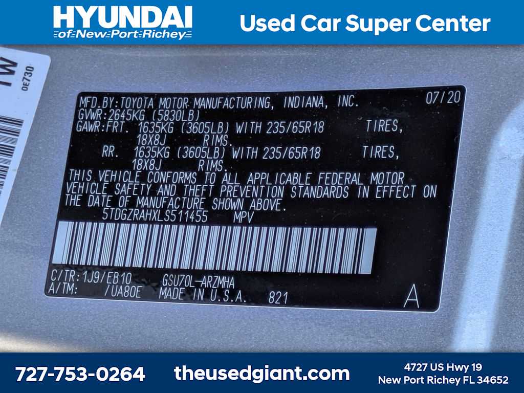 Thumbnail: 2020 Toyota Highlander - 45