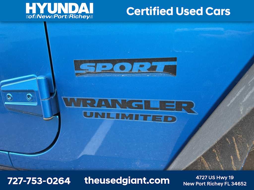 2015 Jeep Wrangler Unlimited Sport 5